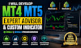 develop mt4 mt5 expert advisor and custom indicator in mql4 mql5