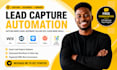setup lead capture wix automation gravity forms fluent forms zapier crm workflow