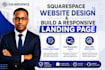 build squarespace website design, squarespace landing page