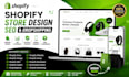 bulid expert shopify store design SEO dropshipping website design development
