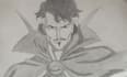draw a custom character pencil sketch