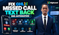 build gohighlevel missed call text back a2p 10dlc registration sms automation