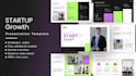 design startup growth presentation in powerpoint, canva and keynote