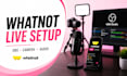 set up your whatnot live selling stream with obs and audio