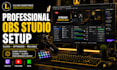 configure obs studio with scenes audio alerts and overlays