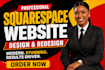 build squarespace website design redesign squarespace website development