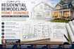 create complete residential remodeling permit drawings