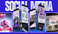 design social media branding, carousels, and visual posts