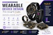 do wearable pcb for smartwatch, smart ring and fitness tracker