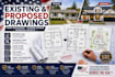 create existing and proposed drawings for permit and planning applications