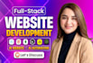 build ai websites, full stack web apps, wordpress sites and web automatio