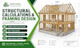 calculate roof truss loads, beam sizing, lumber structural calculations