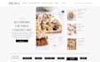 design squarespace confectionary website bakery website pastry shop website