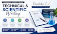 write biotechnology medical and research based technical content