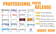 write and distribute your press release to premium media