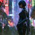 design anime character, cyberpunk character
