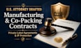 write robust manufacturing and co packing contracts