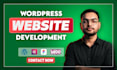 create or redesign your wordpress business website