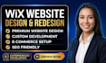 wix website design wix website redesign wix website development wix booking site