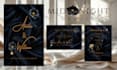 design a luxury wedding invitation  and elegant stationery