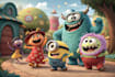 design amazing cartoon characters