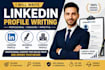 write linkedin profile business bios and company content