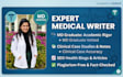 write expert medical articles and health blog posts