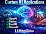 develop custom ai applications using openai and python