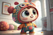 design a cartoon character