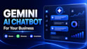 develop a gemini ai chatbot for website and social media
