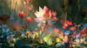 draw professional botanical and plant illustration