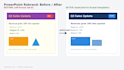 reformat your powerpoint deck to match your brand template