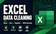 clean excel spreadsheet, excel data cleaning, data cleanup