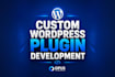 develop a custom wordpress plugin from scratch, use, or sell