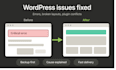 fix wordpress errors, bugs and design issues