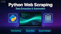 scrape web data, automate tasks with python, and test web security