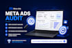 audit your meta ads and write 5 high converting ads
