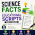 write engaging science facts and educational scripts in hindi and english