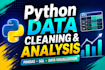 clean and analyze your data using python and pandas
