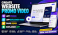 create website promo video app promo app explainer video saas demo explainer app