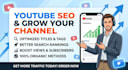 create youtube title description tags