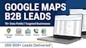 do b2b lead generation and google maps leads