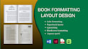 do paperback layout lulu formatting typesetting ingramspark hardcover format
