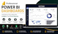 create professional power bi dashboards
