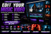 professionally edit your music video