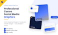 design professional canva social media graphics