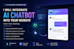 integrate an ai chatbot into your website