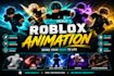 create professional roblox animation, emotes, combat and movement animations