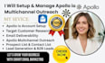 setup apollo io multichannel outreach campaigns fix deliverability issues