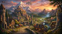 ceate 3d game background, game artist